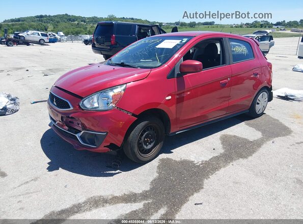 ML32A3HJXHH020969 2017 MITSUBISHI MIRAGE Red Przód lewy