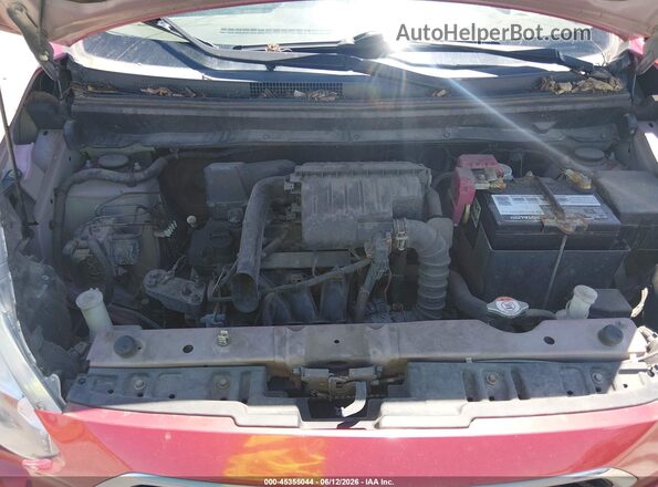 ML32A3HJXHH020969 2017 MITSUBISHI MIRAGE Red Widok z tyłu