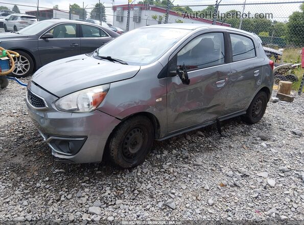 ML32A3HJXKH012927 2019 MITSUBISHI MIRAGE Gray Front left