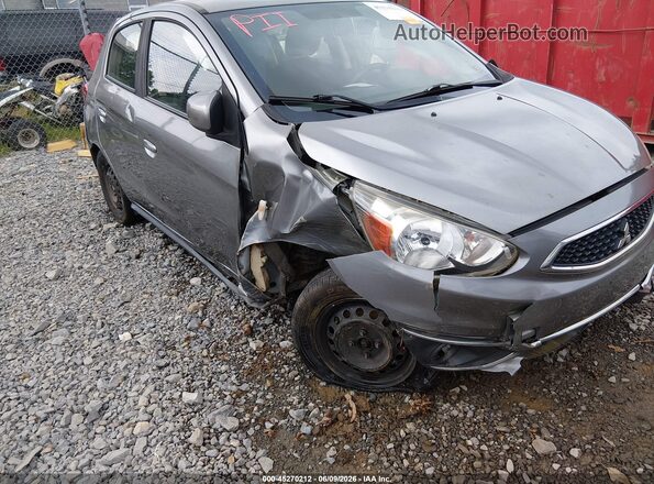 ML32A3HJXKH012927 2019 MITSUBISHI MIRAGE Gray 