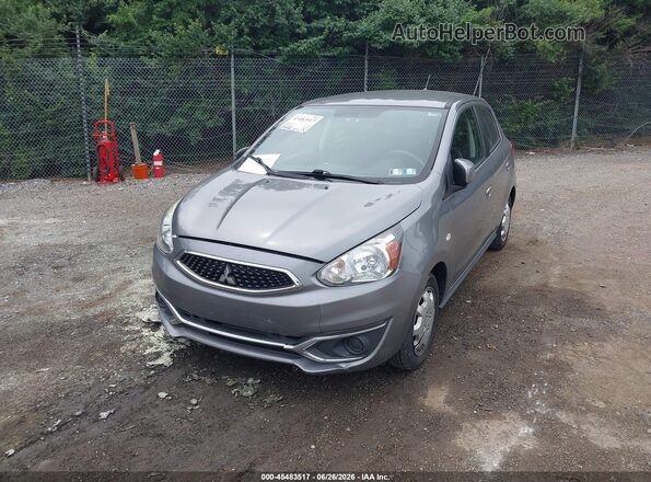 ML32A3HJXKH014774 2019 MITSUBISHI MIRAGE Gray Դիմացի տեսք