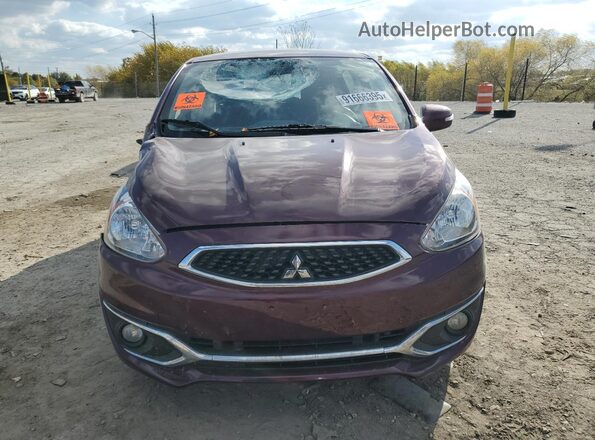 ML32A4HJ1HH019599 2017 MITSUBISHI MIRAGE Purple Front view