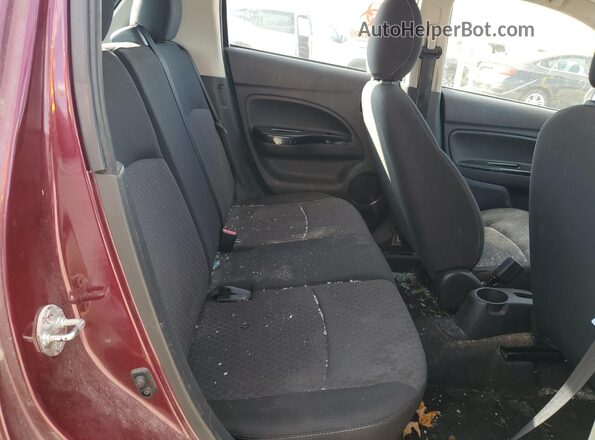 ML32A4HJ1HH019599 2017 MITSUBISHI MIRAGE Purple Rear seats view