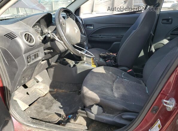 ML32A4HJ1HH019599 2017 MITSUBISHI MIRAGE Purple Front interior view