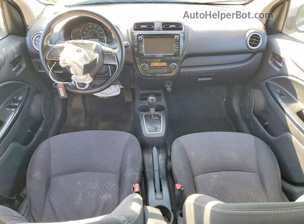 ML32A4HJ1JH001545 2018 MITSUBISHI MIRAGE White Widok deski rozdzielczej