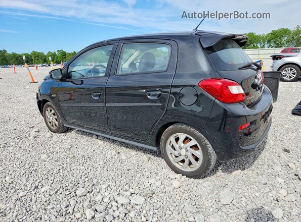 ML32A4HJ2HH017991 2017 MITSUBISHI MIRAGE Черный Задняя левая четверть