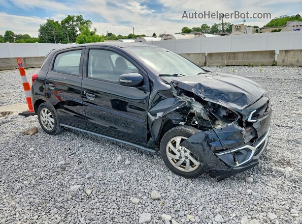 ML32A4HJ2HH017991 2017 MITSUBISHI MIRAGE Черный Передняя правая четверть