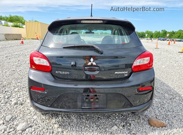 ML32A4HJ2HH017991 2017 MITSUBISHI MIRAGE Черный Вид сзади