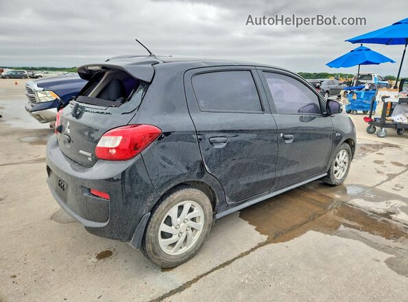 ML32A4HJ3JH011946 2018 MITSUBISHI MIRAGE Black Задня права чверть