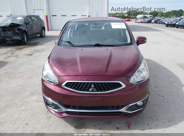 ML32A4HJ4HH003302 2017 MITSUBISHI MIRAGE Red Սալոնի հետևի տեսք