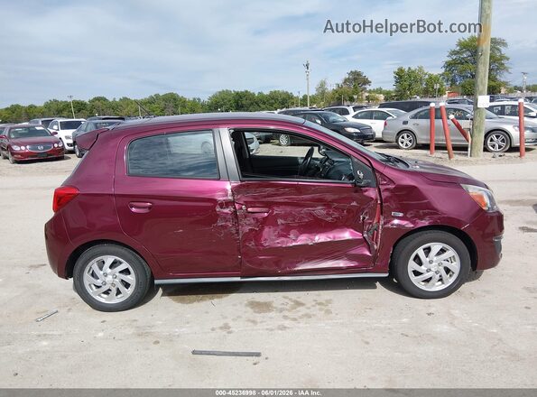 ML32A4HJ4HH003302 2017 MITSUBISHI MIRAGE Red Սալոնի 360 աստիճան տեսք