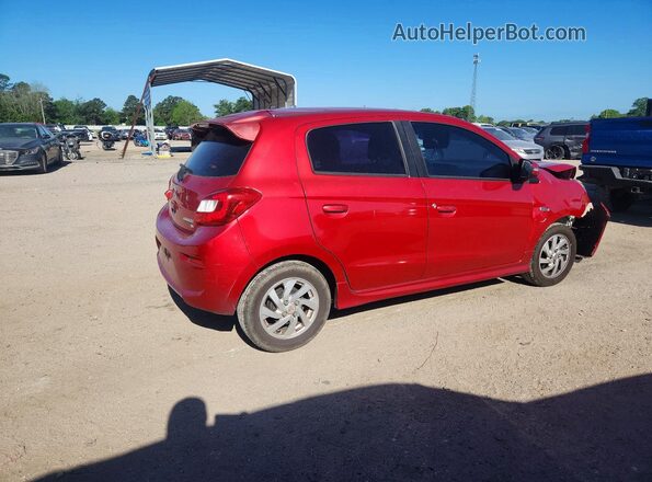 ML32A4HJ5JH009454 2018 MITSUBISHI MIRAGE Red Задня права чверть