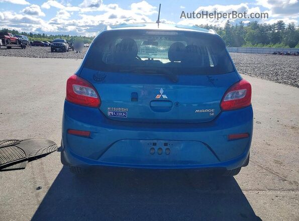 ML32A4HJ6HH015287 2017 MITSUBISHI MIRAGE Blue უკანა ხედი
