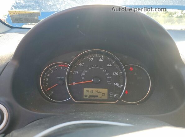 ML32A4HJ6HH015287 2017 MITSUBISHI MIRAGE Blue ხელსაწყოთა პანელის ხედი
