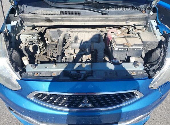 ML32A4HJ6HH015287 2017 MITSUBISHI MIRAGE Blue უკანა სალონის ხედი