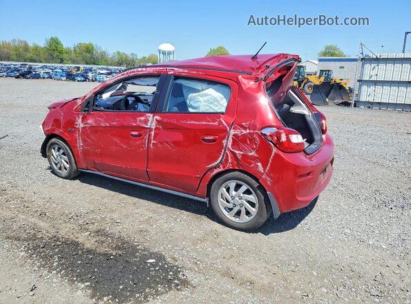 ML32A4HJ6JH012413 2018 MITSUBISHI MIRAGE Красный Задняя левая четверть