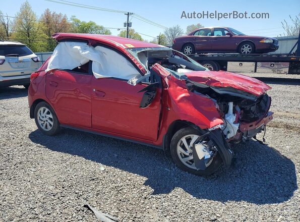 ML32A4HJ6JH012413 2018 MITSUBISHI MIRAGE Красный Передняя правая четверть