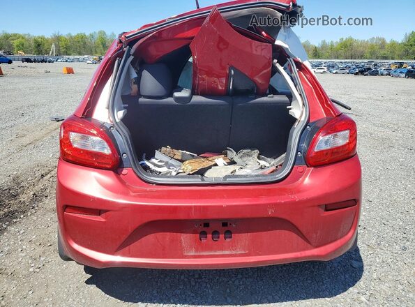 ML32A4HJ6JH012413 2018 MITSUBISHI MIRAGE Красный Вид сзади