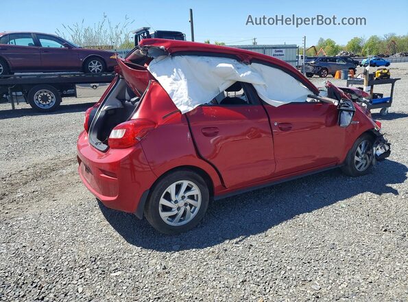 ML32A4HJ6JH012413 2018 MITSUBISHI MIRAGE Красный Задняя правая четверть