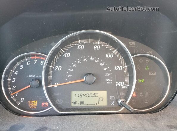 ML32A4HJ7HH000720 2017 MITSUBISHI MIRAGE Blue Vista del cuadro de instrumentos