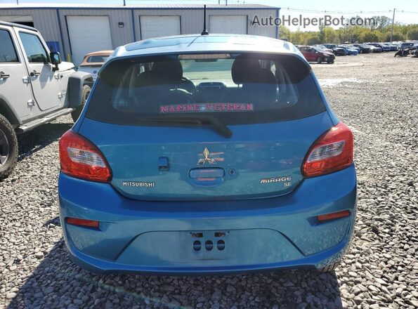 ML32A4HJ7HH000720 2017 MITSUBISHI MIRAGE Blue Vista trasera