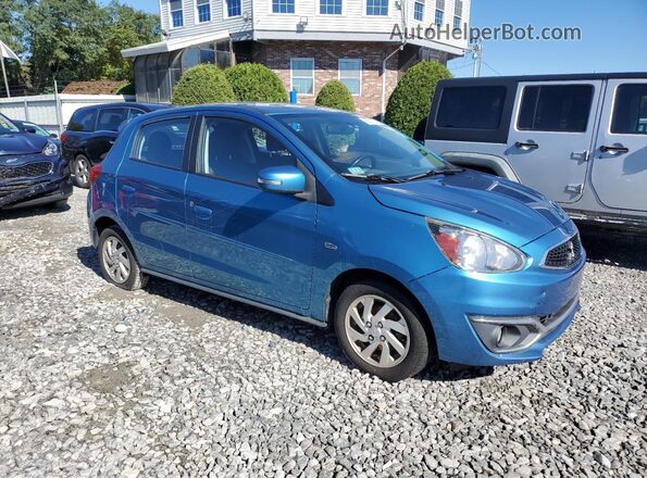 ML32A4HJ7HH000720 2017 MITSUBISHI MIRAGE Blue Delantero derecho