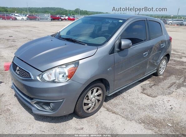 ML32A4HJ8HH002606 2017 MITSUBISHI MIRAGE Gray Vista tres cuartos delantera izquierda
