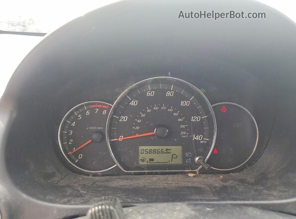 ML32A4HJ8HH015050 2017 MITSUBISHI MIRAGE Silver Вид щитка приладів