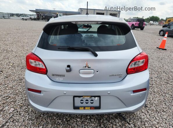 ML32A4HJXHH013736 2017 MITSUBISHI MIRAGE Silver უკანა ხედი
