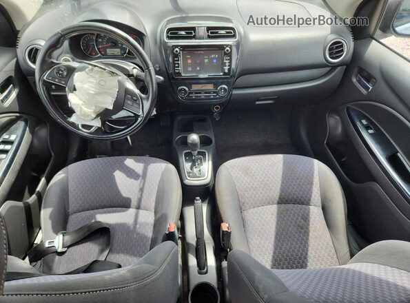 ML32A4HJXHH013736 2017 MITSUBISHI MIRAGE Silver წინა პანელის ხედი