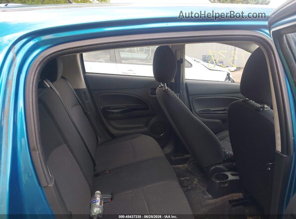 ML32A4HJXHH016801 2017 MITSUBISHI MIRAGE Blue Vista de la etiqueta del VIN