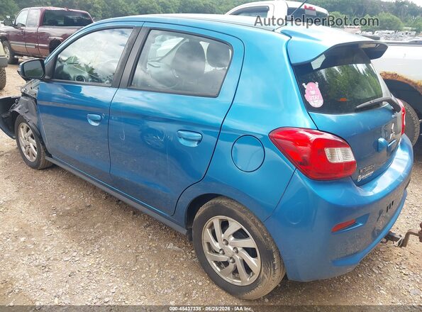 ML32A4HJXHH016801 2017 MITSUBISHI MIRAGE Blue Trasero izquierdo