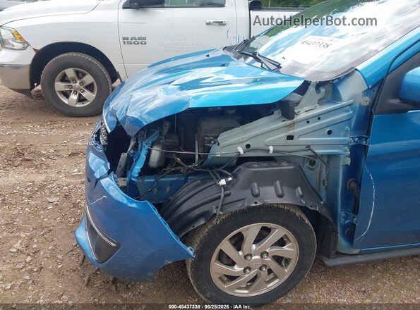 ML32A4HJXHH016801 2017 MITSUBISHI MIRAGE Blue Vista frontal