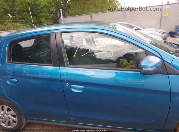 ML32A4HJXHH016801 2017 MITSUBISHI MIRAGE Blue Vista interior de 360 grados