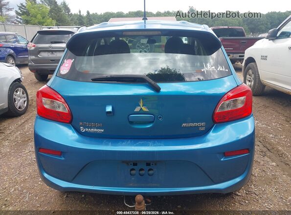 ML32A4HJXHH016801 2017 MITSUBISHI MIRAGE Blue 