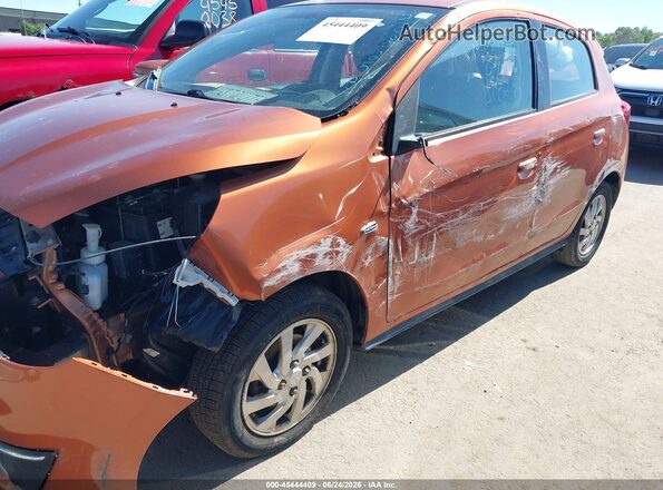 ML32A4HJXJH008381 2018 MITSUBISHI MIRAGE Orange Front view