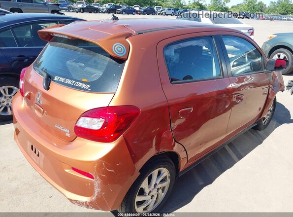 ML32A4HJXJH008381 2018 MITSUBISHI MIRAGE Orange Rear right