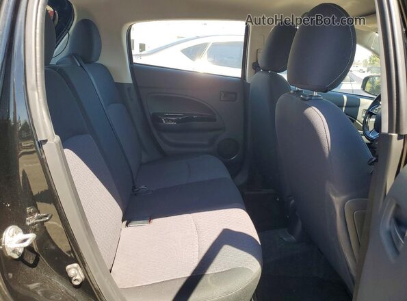 ML32A5HJ0HH012228 2017 MITSUBISHI MIRAGE Black Rear seats view