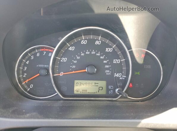 ML32A5HJ0HH012228 2017 MITSUBISHI MIRAGE Black Instrument cluster view