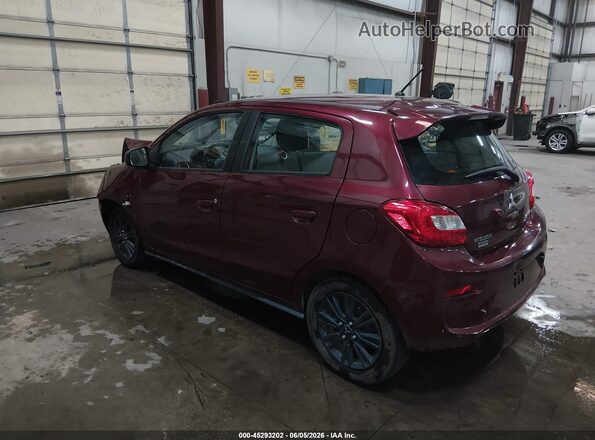 ML32A5HJ1KH010205 2019 MITSUBISHI MIRAGE Фиолетовый Задняя левая четверть