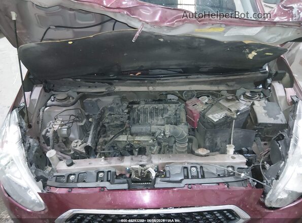 ML32A5HJ1KH010205 2019 MITSUBISHI MIRAGE Фиолетовый Вид сзади
