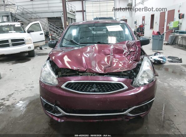 ML32A5HJ1KH010205 2019 MITSUBISHI MIRAGE Фиолетовый Вид щитка приборов