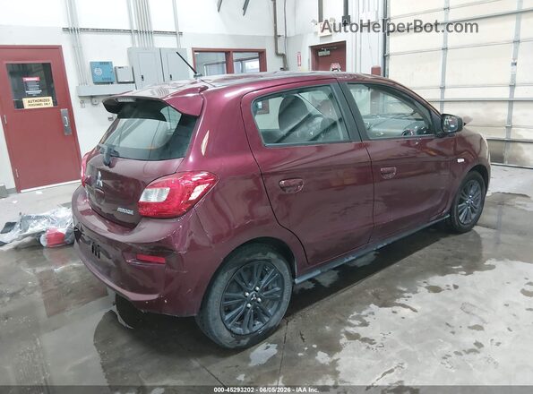 ML32A5HJ1KH010205 2019 MITSUBISHI MIRAGE Фиолетовый Задняя правая четверть