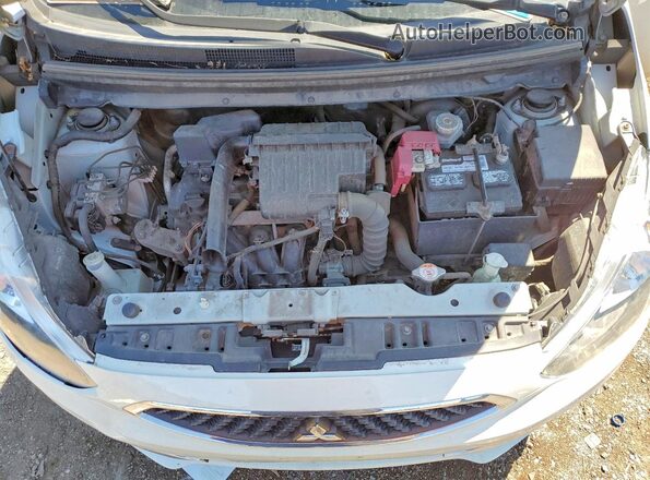 ML32A5HJ1LH002445 2020 MITSUBISHI MIRAGE White Widok wnętrza z tyłu