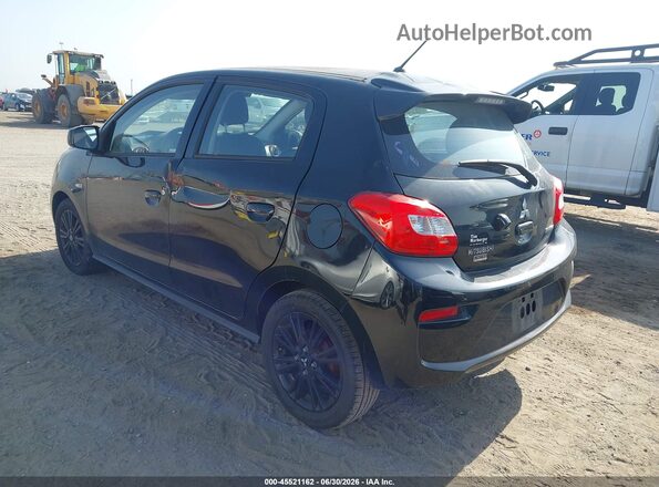 ML32A5HJ8KH015367 2019 MITSUBISHI MIRAGE Black Rear left