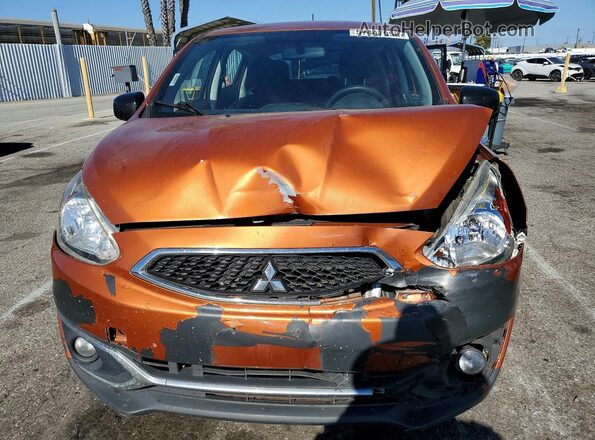 ML32A5HJ9KH015264 2019 MITSUBISHI MIRAGE Orange 