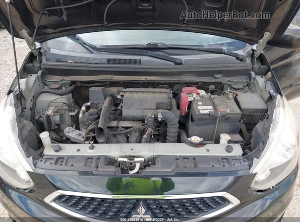 ML32A5HJXLH002184 2020 MITSUBISHI MIRAGE Black უკანა ხედი