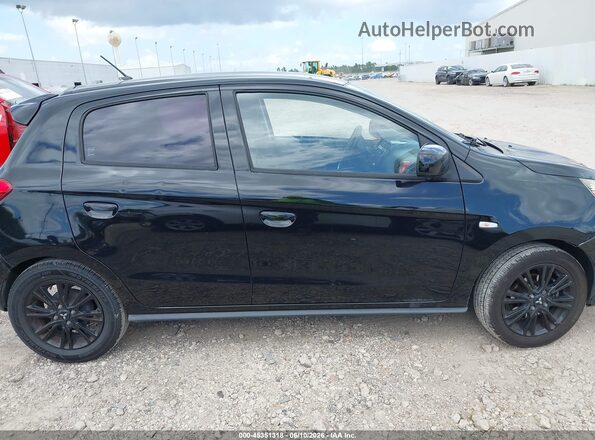 ML32A5HJXLH002184 2020 MITSUBISHI MIRAGE Black უკანა სალონის ხედი