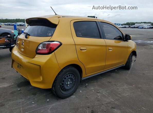 ML32AUHJ0MH002111 2021 MITSUBISHI MIRAGE Yellow Rear right