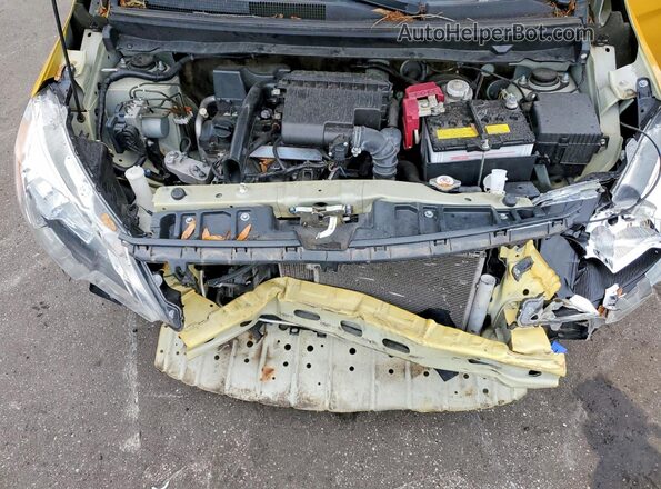 ML32AUHJ0MH002111 2021 MITSUBISHI MIRAGE Yellow Rear interior view